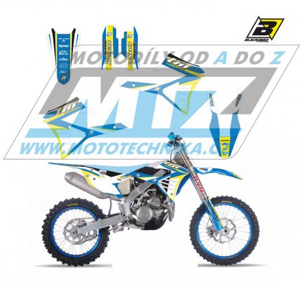 Polepy na motocykl (sada polep Dream) TM EN 2takt+4takt / 22-23 + MX 2takt+4takt / 22-23 - typ polep Dream4