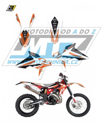 Polepy na motocykl (sada polep Dream) Beta RR 2T+4T / 13-17 - typ polep Dream4