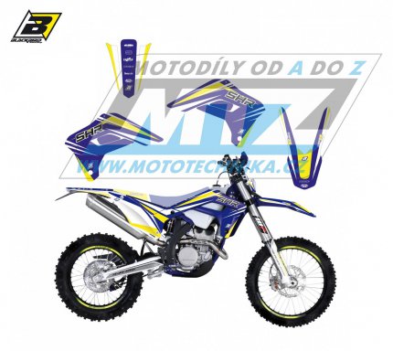 Polepy na motocykl (sada polep Dream) Sherco SE-R+SEF-R / 17-23 - typ polep Dream4