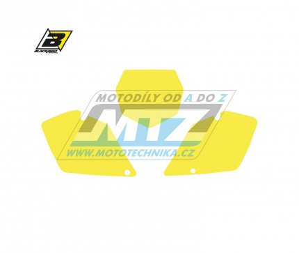 Polepy slovch tabulek (vystien) - Suzuki RM125+RM250 / 01-11 - barva lut