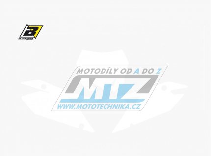 Polepy slovch tabulek (vystien) - Suzuki RMZ250 / 19-23 + RMZ450 / 18-23 - barva bl