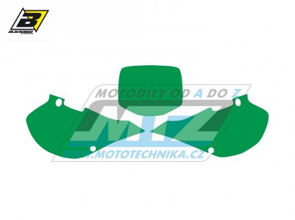 Polepy slovch tabulek (vystien) - Kawasaki KX125+KX250 / 99-02 - barva zelen