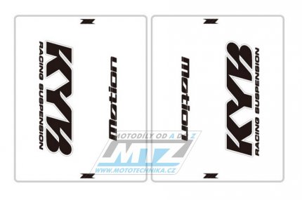 Polepy vidlic prhledn - KYB/Kayaba (DRC Motion Front Fork Decal)