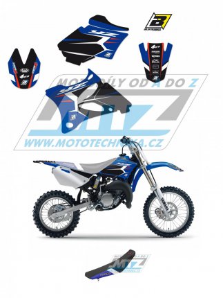 Polepy s potahem sedla (sada polep a potah sedla Dream) - Yamaha YZ85 / 02-14 - typ polep Dream4