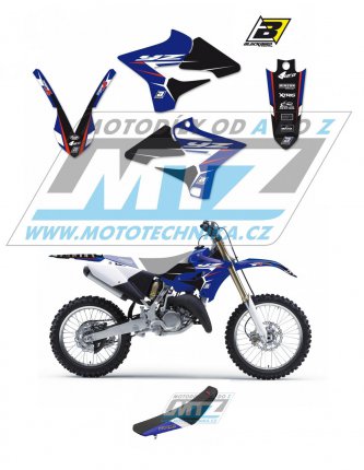 Polepy s potahem sedla (sada polep a potah sedla Dream) - Yamaha YZ125+YZ250 / 15-21 - typ polep Dream4