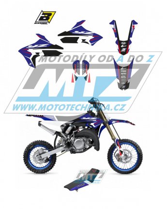 Polepy s potahem sedla (sada polep a potah sedla Dream) - Yamaha YZ65 / 19-23 - typ polep Dream4