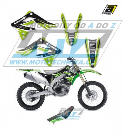 Polepy s potahem sedla (sada polep a potah sedla Dream) - Kawasaki KXF450 / 12-15 - typ polep Dream4