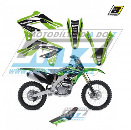 Polepy s potahem sedla (sada polep a potah sedla Dream) - Kawasaki KXF250 / 13-16 - typ polep Dream4