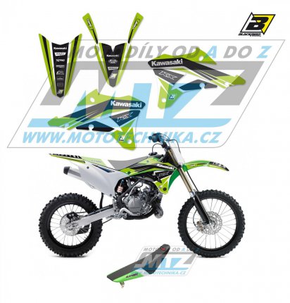 Polepy s potahem sedla (sada polep a potah sedla Dream) - Kawasaki KX85 / 14-21 - typ polep Dream4