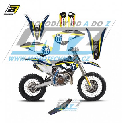 Polepy s potahem sedla (sada polep a potah sedla Dream) - Husqvarna TC85 / 14-17 - typ polep Dream4