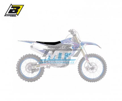 Sedlo kompletn Yamaha YZF250 / 19-23 + YZF450 / 18-22 - barva ern - zven proveden +15mm