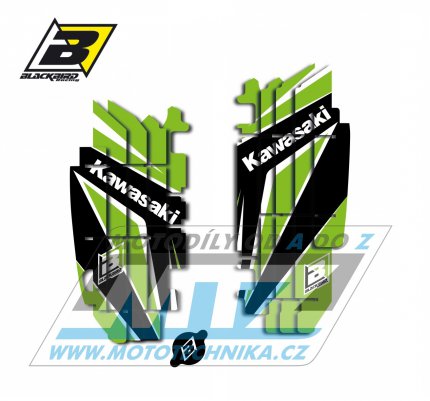 Polepy mek chladie Kawasaki KXF250 / 09-16 - typ polep Dream4