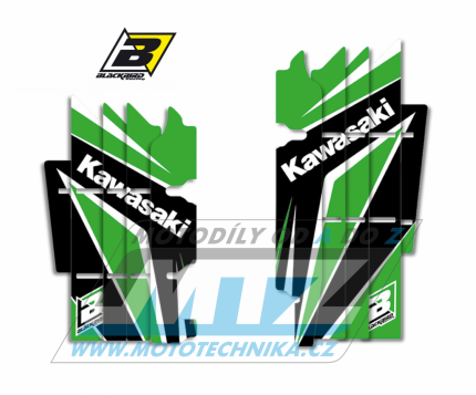 Polepy mek chladie Kawasaki KXF450+KX450 / 16-23 + KXF250+KX250 / 21-23 - typ polep Dream4