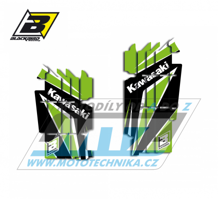 Polepy mek chladie Kawasaki KXF250 / 17-20 - typ polep Dream4