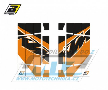 Polepy mek chladie KTM EXC / 17 + SX125 / 16-17 + SX150 / 16-18 + SX250 / 17-18 + SXF250+SXF350+SXF450 / 16 - typ polep Replica KTM Trophy