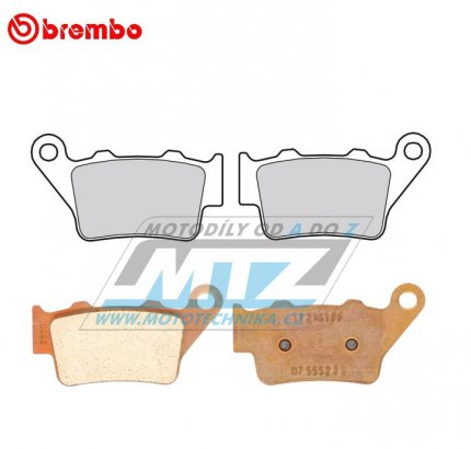 Destiky brzdov Brembo (originl Brembo Genuine Parts) - sms Sinter