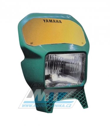 Maska pedn se svtlem Yamaha XT600Z Tenere / 86-89 - zelen