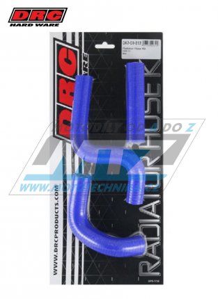 Hadice chladie DRC RADIATOR HOSE KIT - DRC D47-01-212 - Kawasaki KX80+KX85 / 01-13 - modr (sada 3ks)