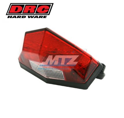 Zadn svtlo Edge2 12V - erven (osvtlen SPZ bl barvy) - DRC MOTOLED EDGE-2 TAIL LIGHT - DRC D45-29-347