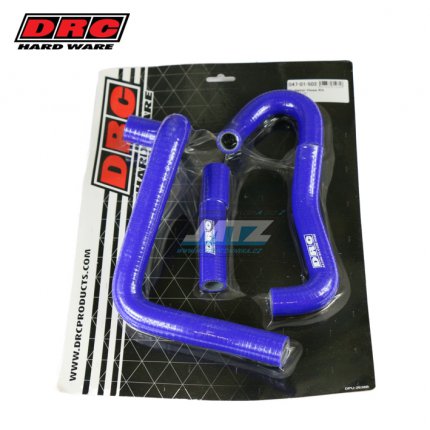 Hadice chladie DRC RADIATOR HOSE KIT - DRC D47-01-502 - Suzuki RMZ450 / 18-22 - modr (sada 5ks)