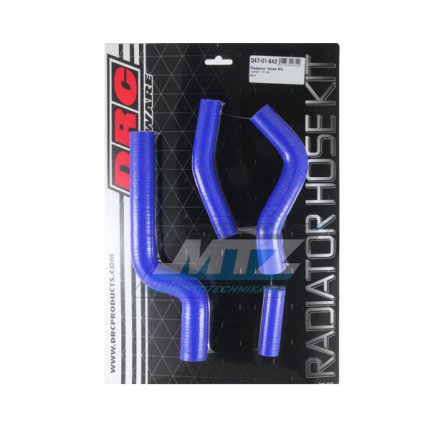 Hadice chladie DRC RADIATOR HOSE KIT - DRC D47-01-642 - Yamaha YZF250 / 07-09 - modr (sada 4ks)