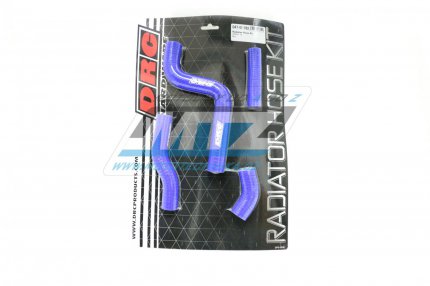 Hadice chladie DRC RADIATOR HOSE KIT - DRC D47-01-762 - Yamaha WRF450 / 12-15 - modr (sada 4ks)