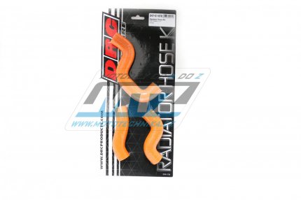 Hadice chladie DRC RADIATOR HOSE KIT - DRC D47-01-878 - KTM 450SXF / 13-15 + 450SMR - oranov (sada 3ks)