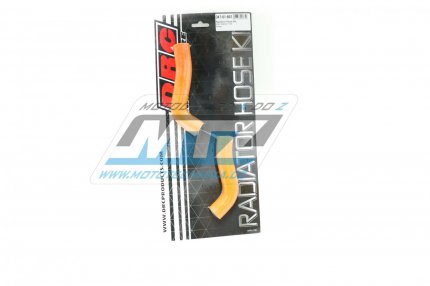 Hadice chladie DRC RADIATOR HOSE KIT - DRC D47-01-897 - KTM 250EXC-F / 08-13 - oranov (sada 2ks)