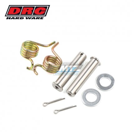 Sada ep + pruin stupaek DRC FOOT PEG SPRING PIN SET - DRC D48-01-101 - Honda CRF150R / 07-23 + CRF250L+CRF250M / 12-20 + CRF300L + CRF250 Rally+CRF300 Rally + CRF1000L Africa Twin / 18-19 + CRF1100L Africa Twin / 20-24