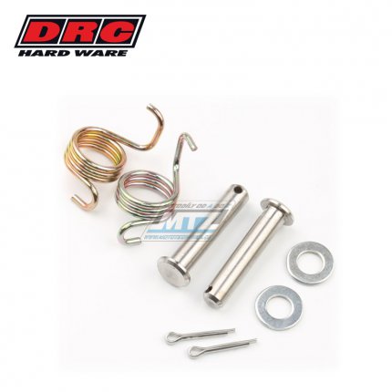 Sada ep + pruin stupaek DRC FOOT PEG SPRING PIN SET - DRC D48-01-106 - Honda XR400R+XR250R / 96-04 + XR600R / 92-00 + XR650L / 92-24