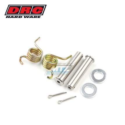 Sada ep + pruin stupaek DRC FOOT PEG SPRING PIN SET - DRC D48-01-114 - Kawasaki KXF250+KXF450 / 09-18 + KX250 / 19-23 + KX450 / 19-25