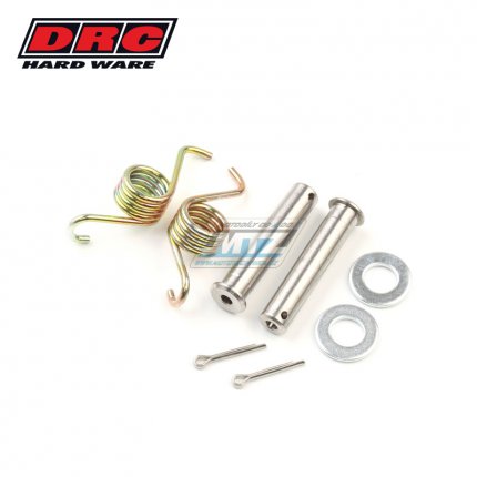 Sada ep + pruin stupaek DRC FOOT PEG SPRING PIN SET - DRC D48-01-120 - KTM 85SX + 125SX + 250SX + 250+350+450SXF + Husqvarna TC85 + TC125 + TC250 + FC250+350+450 + TE125+150+250 + FE250+350+450+501