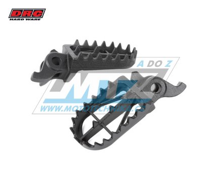 Stupaky DRC WIDE FOOTPEG - DRC D48-02-532 - Honda CRF250R+CRF450R + CRF250RX+CRF450RX+CRF450L + CRF450X+CRF250X + CR125+CR250 + CRF150R+CRF250L+CRF250M +CRF300L+CRF300 Rally + XL750 Transalp + CRF1000L Africa Twin+CRF1100L Africa Twin