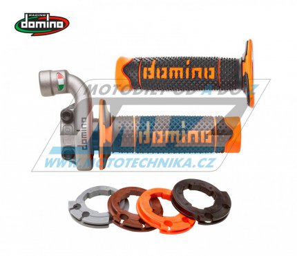 Rychlopal (kompletn plynov rukoje) 4takt originl Domino vetn rukojet (KTM SXF / 16-25 + EXCF / 17-25 + Husqvarna FC / 16-25 + FE / 17-25 + Gas-Gas)