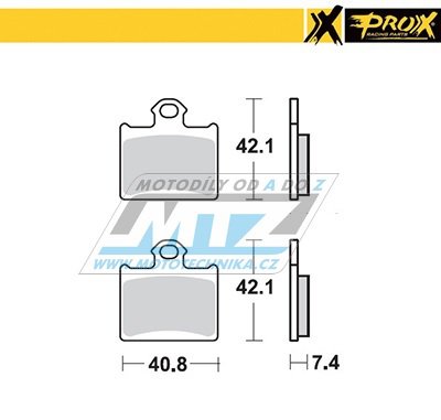 Destiky brzdov DP508 - PROX 37.289102