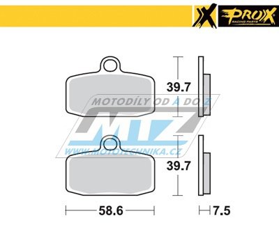 Destiky brzdov DP514 - PROX 37.160202