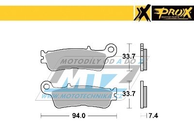 Destiky brzdov DP703 - PROX 37.180302