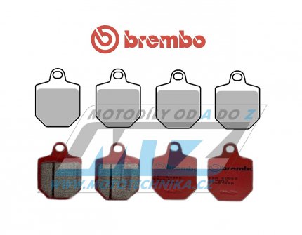 Destiky brzdov Brembo (originl Brembo Genuine Parts) 07GR76SA