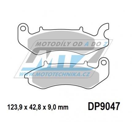 Destiky brzdov DP9047-STA - sms Standard