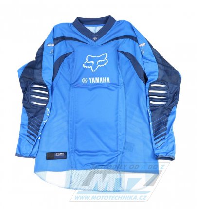 Dres motokros FOX O2 JERSEY s logem Yamaha - modr - velikost M