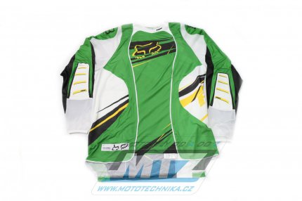 Dres motokros FOX BLITZ FLEXAIR Forest Green - zelen - velikost XL