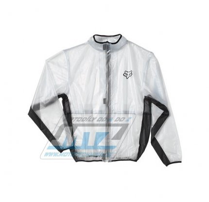 Pltnka FOX Fluid MX Jacket - prhledn - ern - velikost M