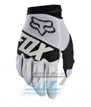 Rukavice motokros FOX DIRTPAW RACE - bl - velikost S