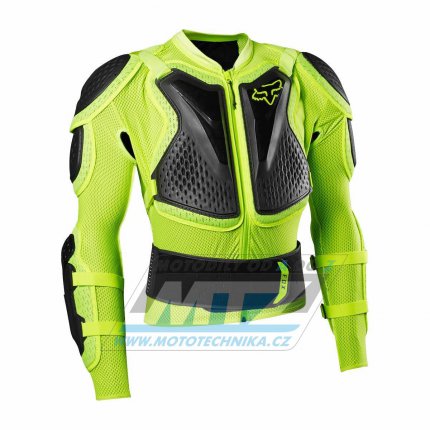 Chrniov koile (chrni hrudi a ptee) FOX Titan Sport (barva erno-lut) - velikost XL