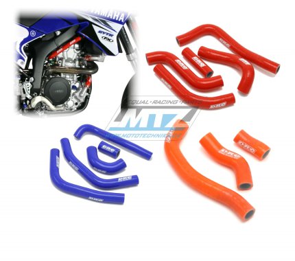 Hadice chladie DRC RADIATOR HOSE KIT - DRC D47-01-582 - Suzuki RM125 / 01-11 - modr