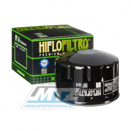 Filtr olejov HF164 (HifloFiltro) - BMW R nine T + R1200GS + R1200HP2 + R1200R + R1200RT + R1200ST + K1600GT + K1600GTL + C600 Sport + C650GT + Kymco AK550