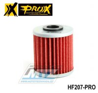 Filtr olejový HF207 (PROX) - Suzuki RMZ250+RMZ450+RMX450Z + FL125 Address + Kawasaki KXF250+KXF450 + Beta REV250+EVO250+EVO300 + LML 200 Star