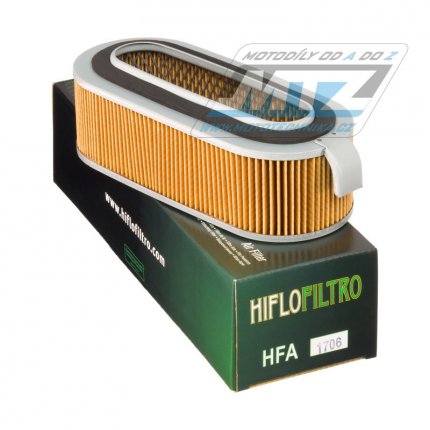 Filtr vzduchov HFA1706 (HifloFiltro) - Honda CB750K + CB750F Bol d'Or + CB750C Custom + CB900F + CB900 Bol d'Or + CB900F2 + CB900C Custom  + CB900F Supersport + CB1000C Custom + CB1100