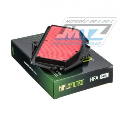 Filtr vzduchov HFA2406 (HifloFiltro) - Kawasaki EX400 Ninja 400 / 18-22 + ER400 / 19-21 + Z400