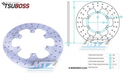 Kotou brzdov (240/110/6D) - Aprilia Pegaso650 + Benelli BN+CenturyRacer+TNT+TRE+1130CafeRacer+Titanium + BMW F650+F650CS+F650GS+F650GSDakar+G650GS + Husqvarna TR